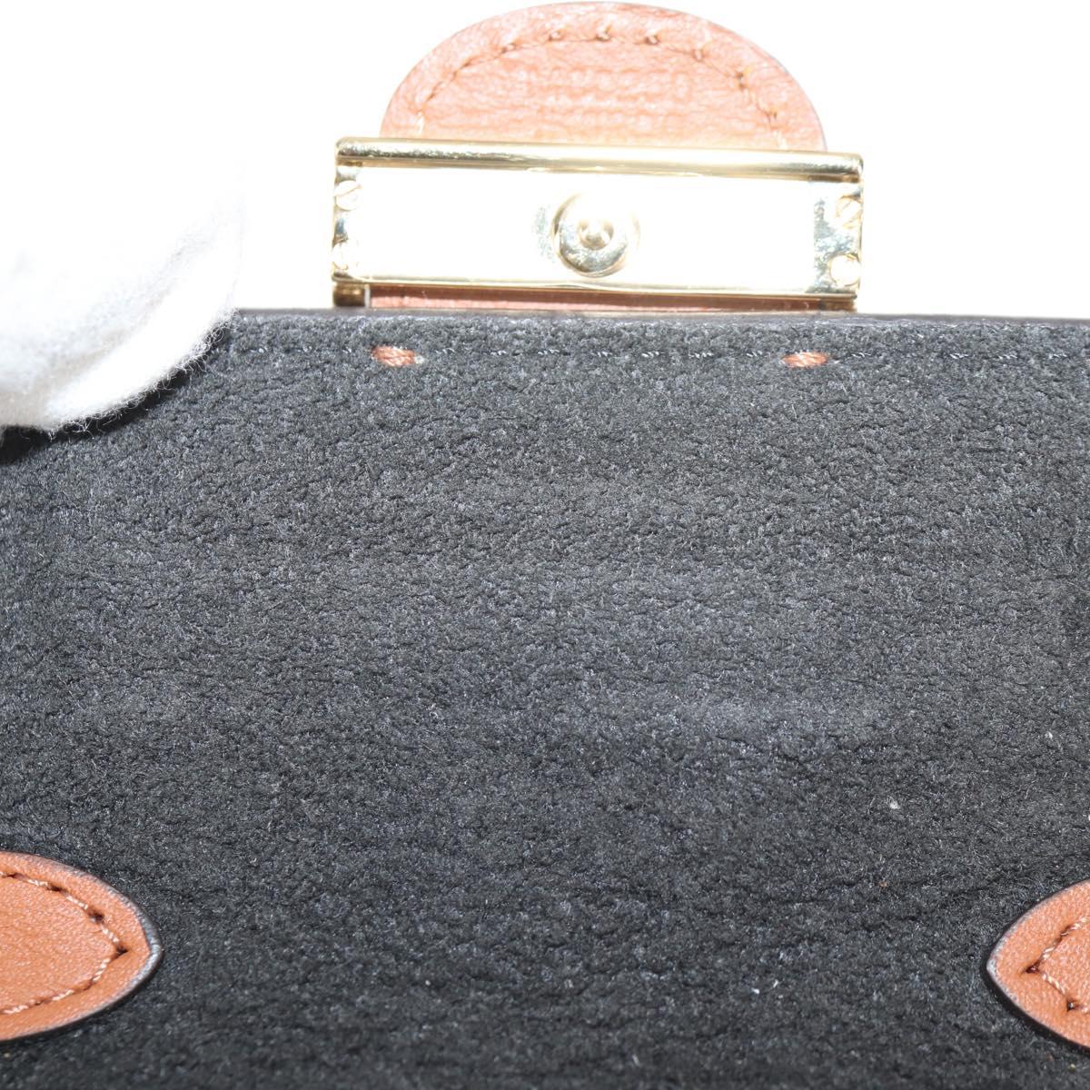LOUIS VUITTON Monogram Reverse Micro Dauphine Bag M80250 LV Auth 129757M