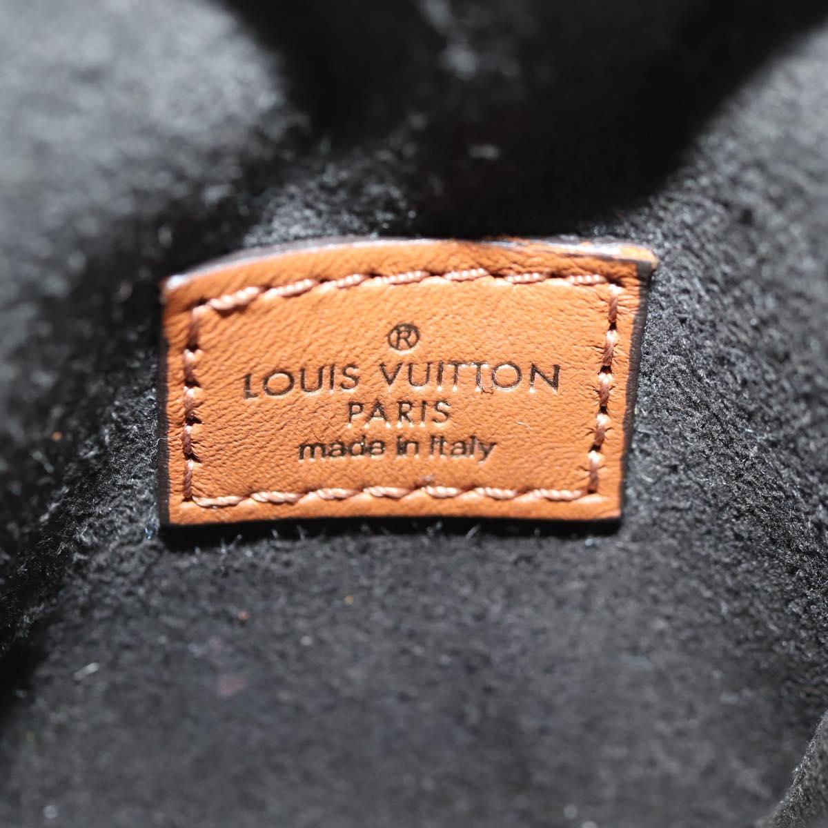LOUIS VUITTON Monogram Reverse Micro Dauphine Bag M80250 LV Auth 129757SAM