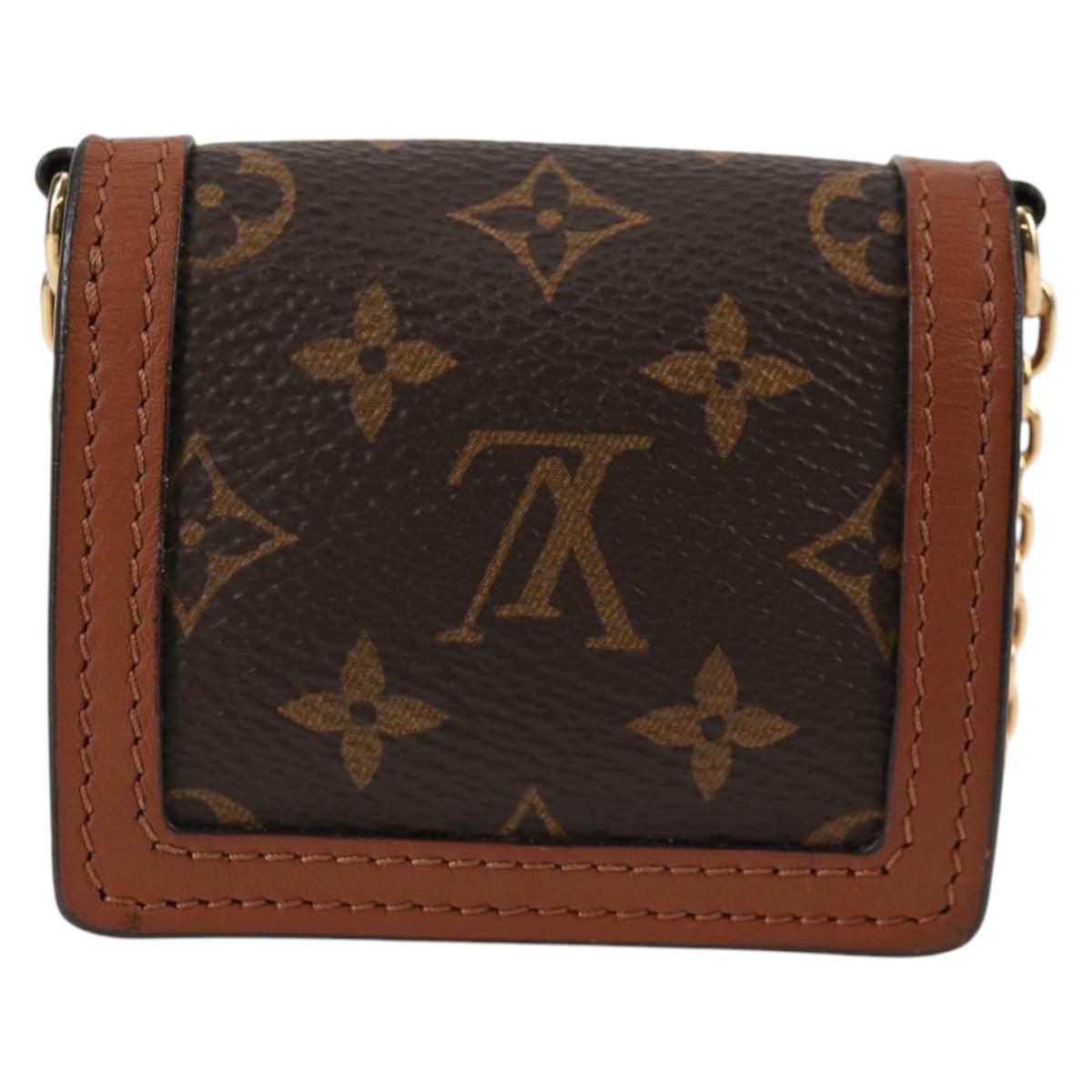 LOUIS VUITTON Monogram Reverse Micro Dauphine Bag M80250 LV Auth 129757SAM