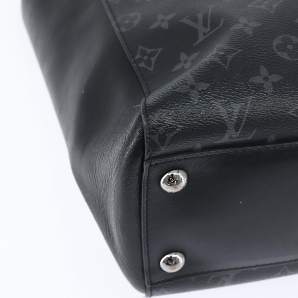 LOUIS VUITTON Monogram Eclipse Grand Sac Business Bag M44733 LV Auth 129789