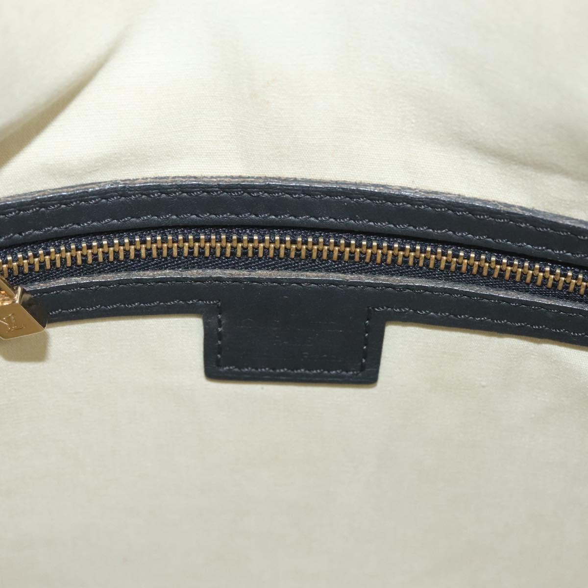 LOUIS VUITTON Monogram Mini Françoise Tote Bag 2way Blue M92208 LV Auth 129802