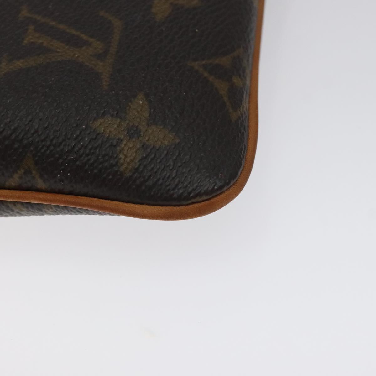 LOUIS VUITTON Monogram Pochette Mira PM Accessory Pouch M60095 LV Auth 129805V