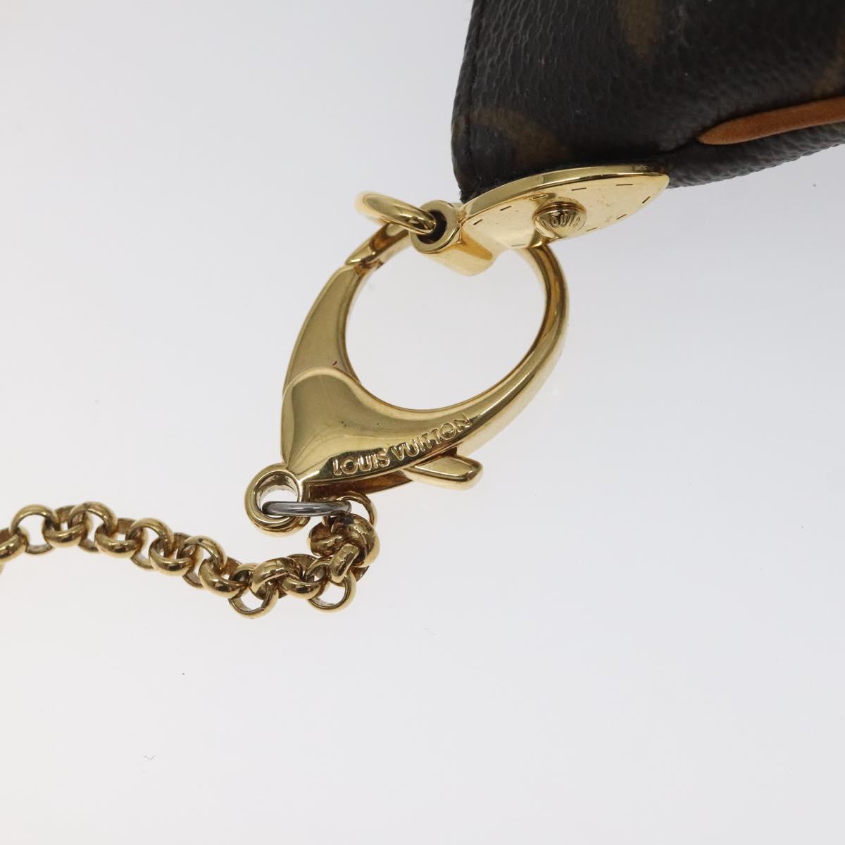 LOUIS VUITTON Monogram Pochette Mira PM Accessory Pouch M60095 LV Auth 129805