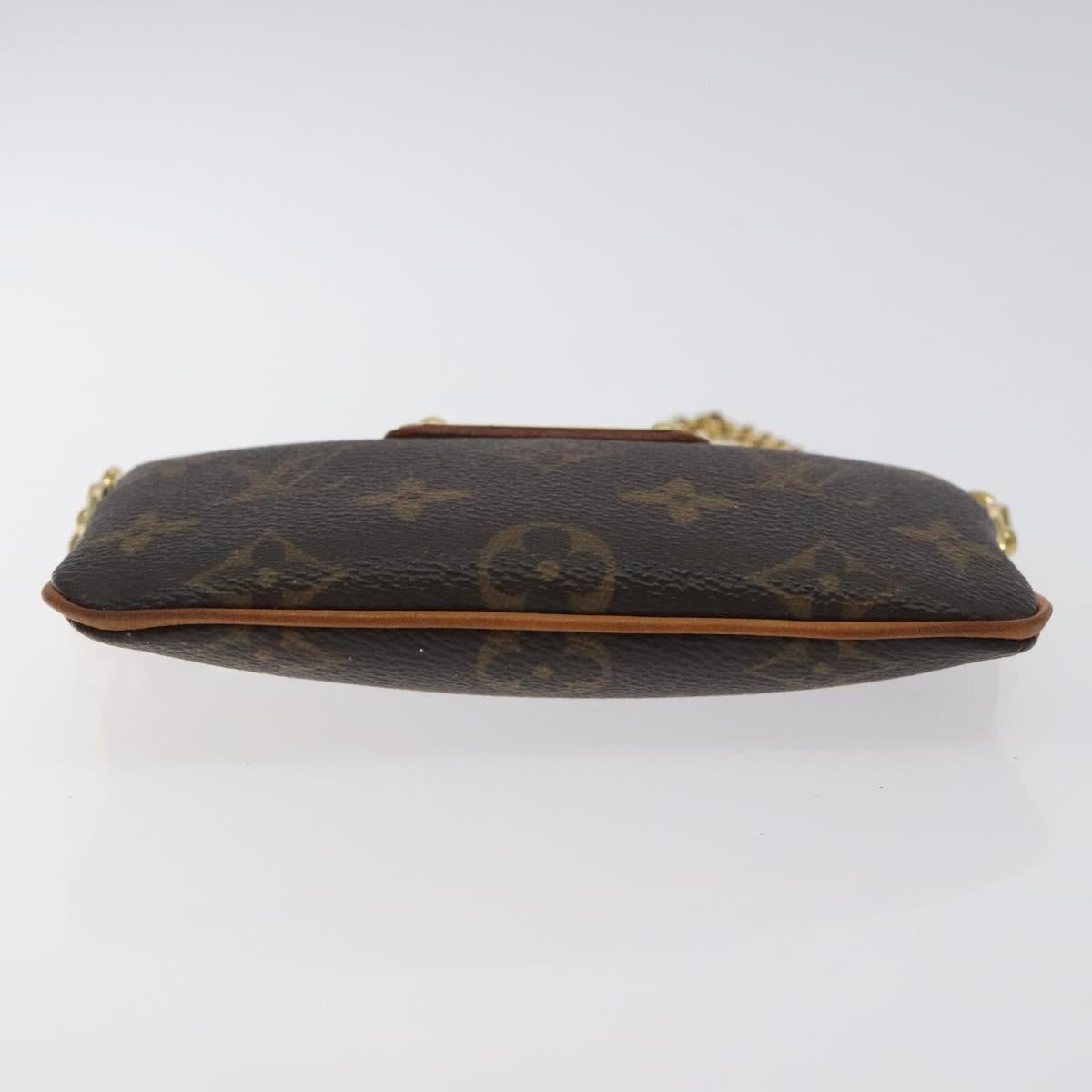 LOUIS VUITTON Monogram Pochette Mira PM Accessory Pouch M60095 LV Auth 129805
