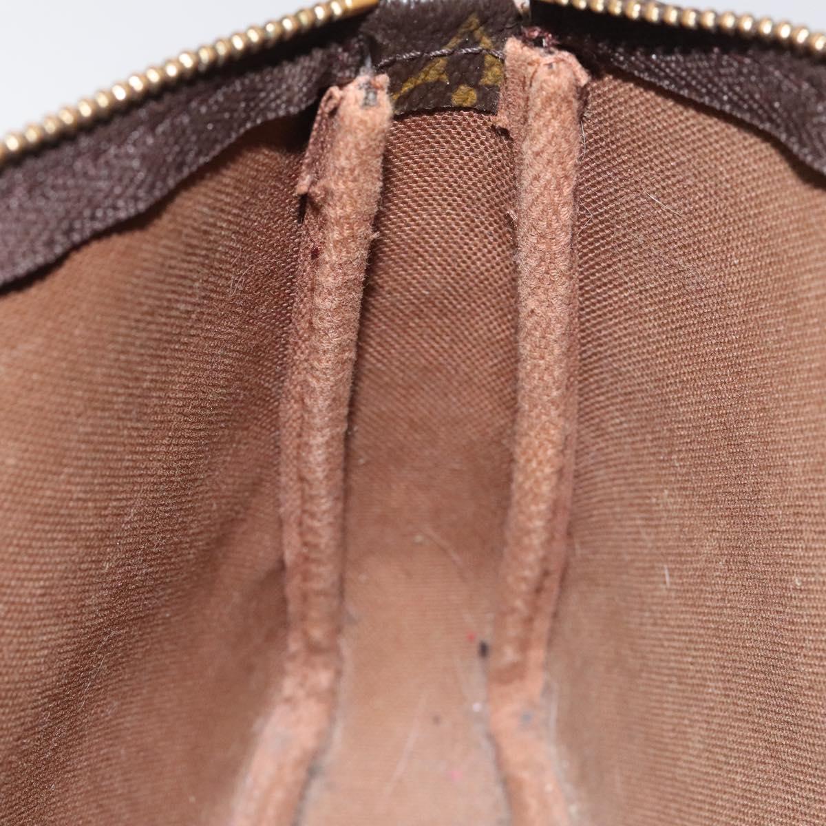 LOUIS VUITTON Monogram Graffiti Pochette Pouch Khaki M92191 LV Auth 129823