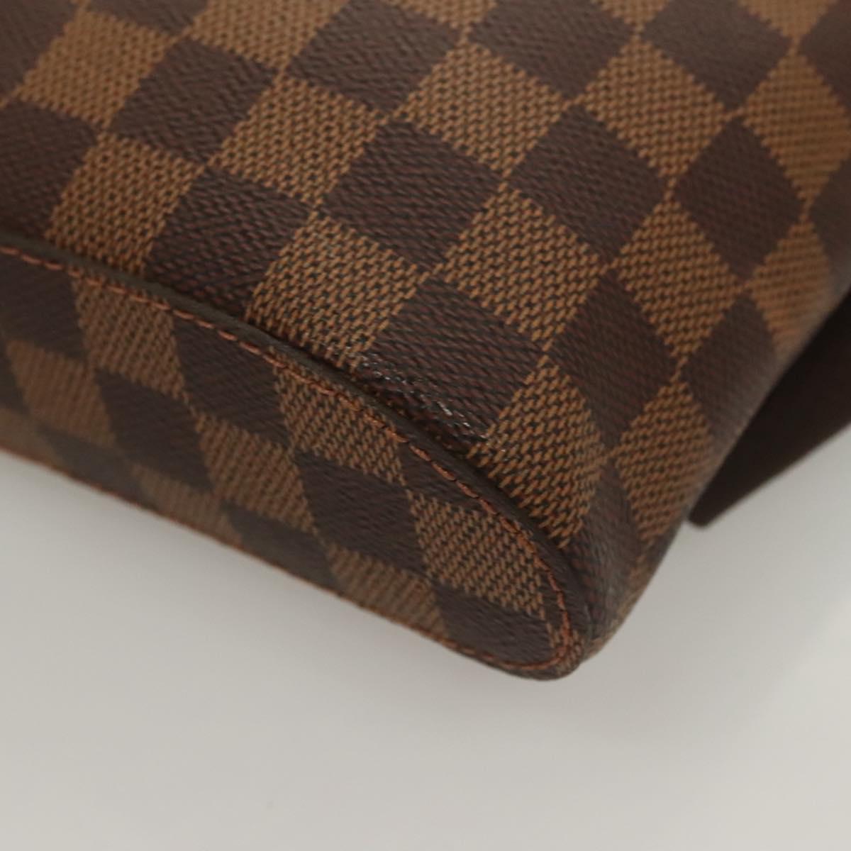 LOUIS VUITTON Damier Ebene Geronimos Shoulder Bag N51994 LV Auth 129837