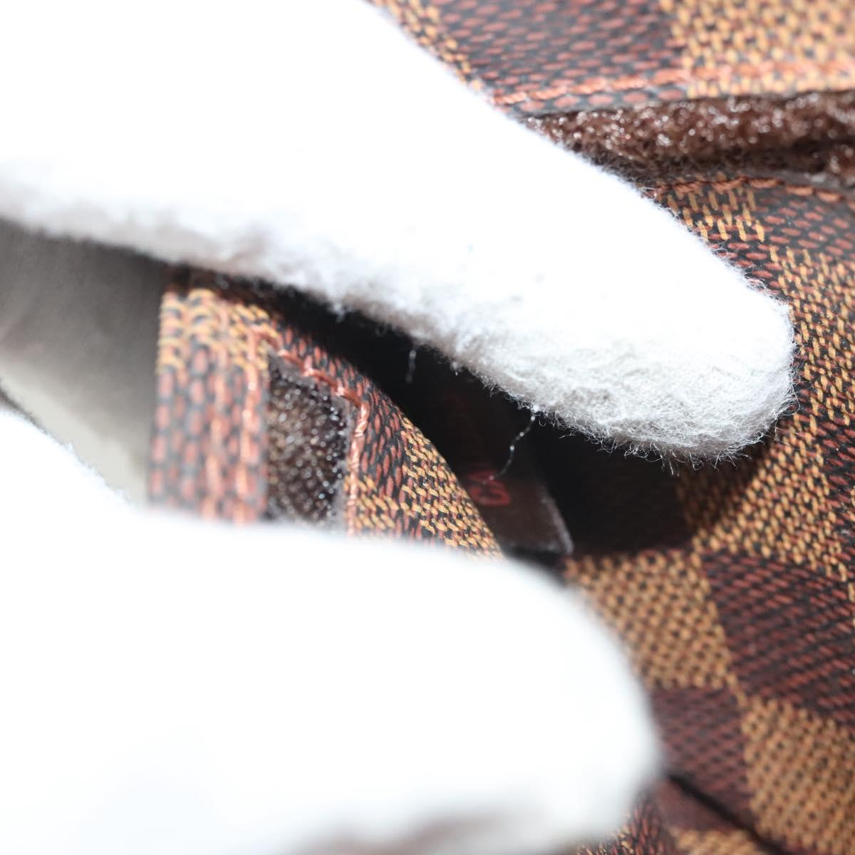 LOUIS VUITTON Damier Ebene Geronimos Shoulder Bag N51994 LV Auth 129837