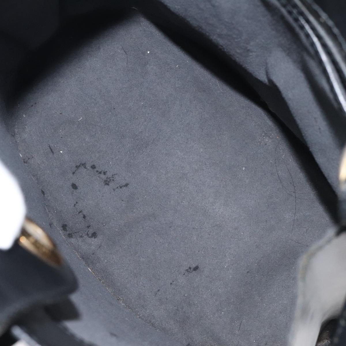 LOUIS VUITTON Epi Cluny Shoulder Bag Black M52252 LV Auth 129841