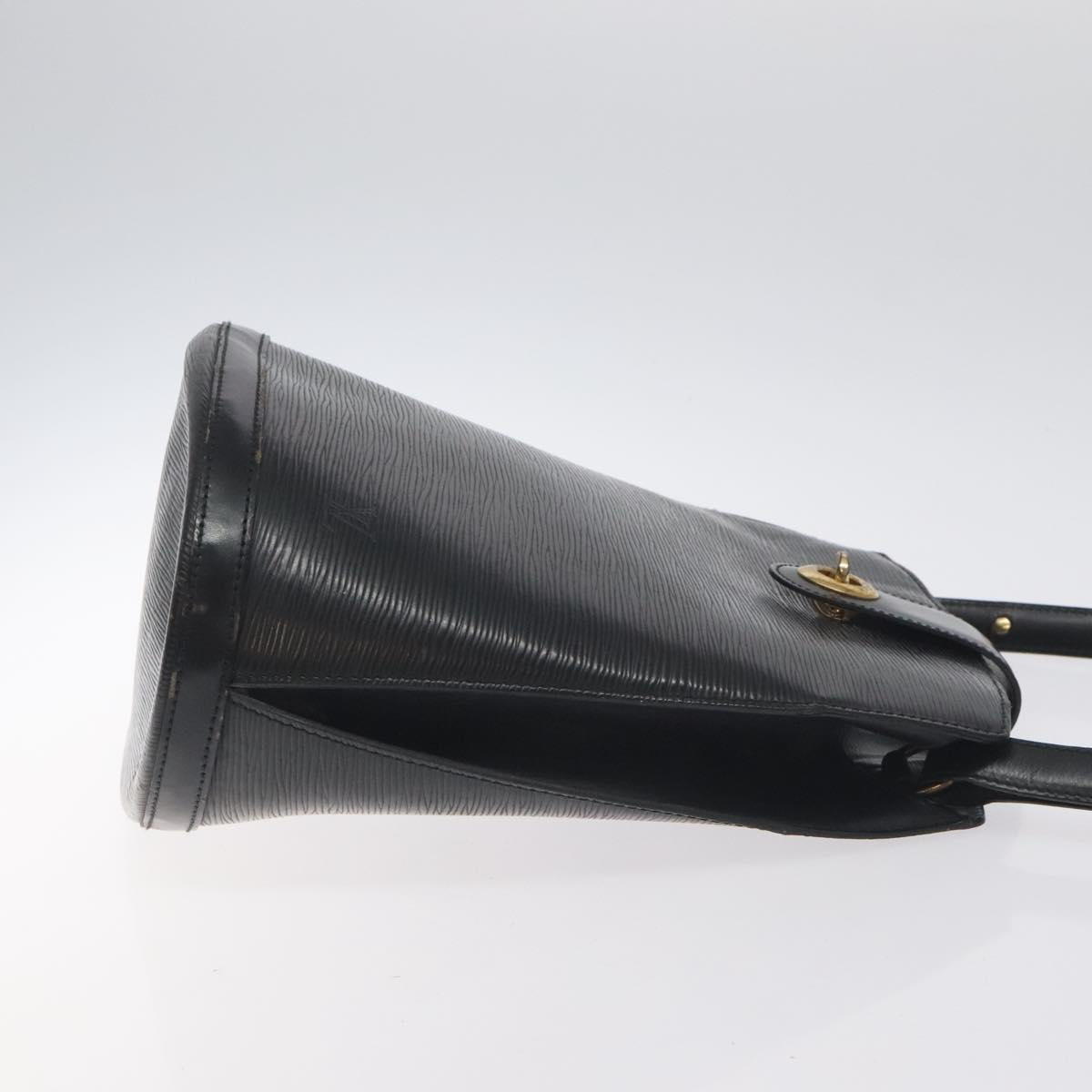 LOUIS VUITTON Epi Cluny Shoulder Bag Black M52252 LV Auth 129841