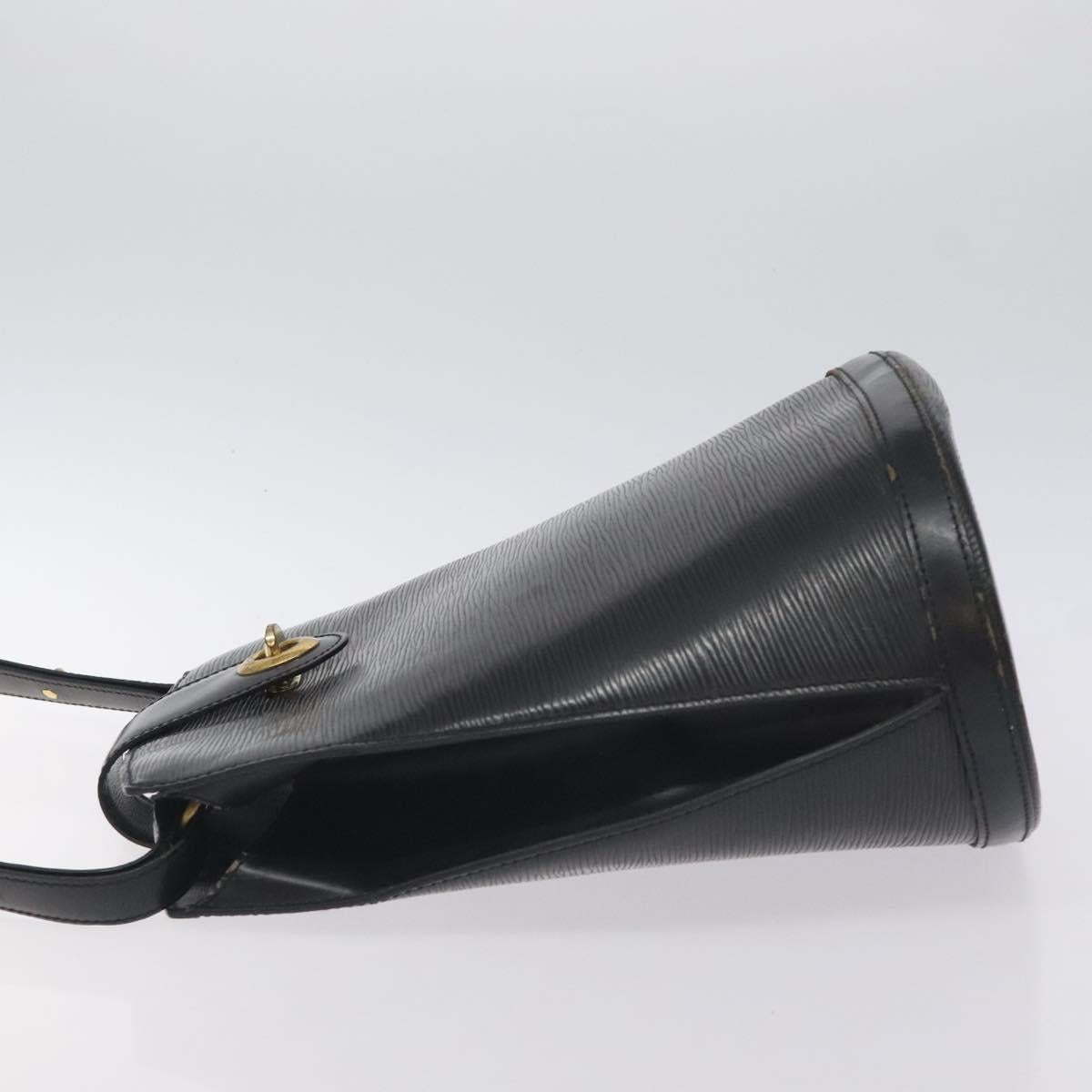 LOUIS VUITTON Epi Cluny Shoulder Bag Black M52252 LV Auth 129841