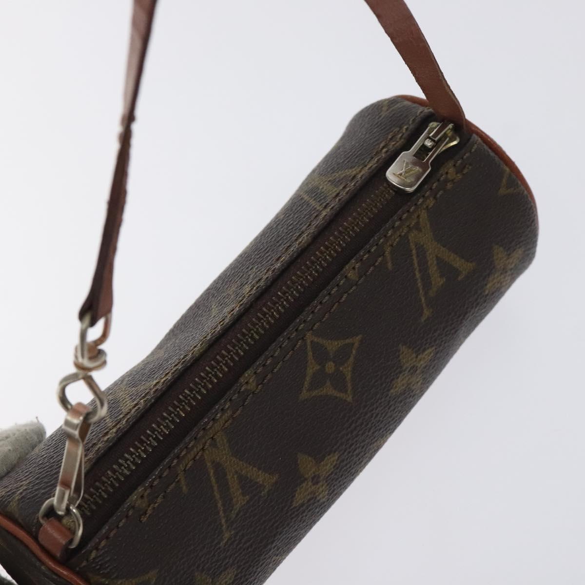 LOUIS VUITTON Monogram Papillon Pouch LV Auth 129857