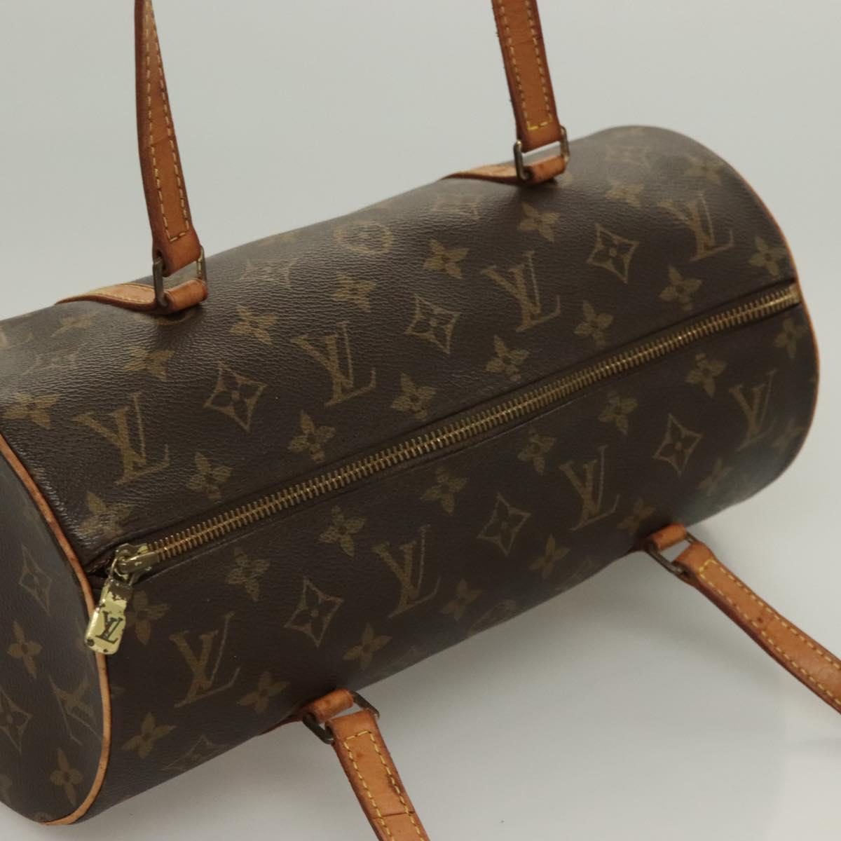 LOUIS VUITTON Monogram Papillon 30 Hand Bag M51385 LV Auth 129858