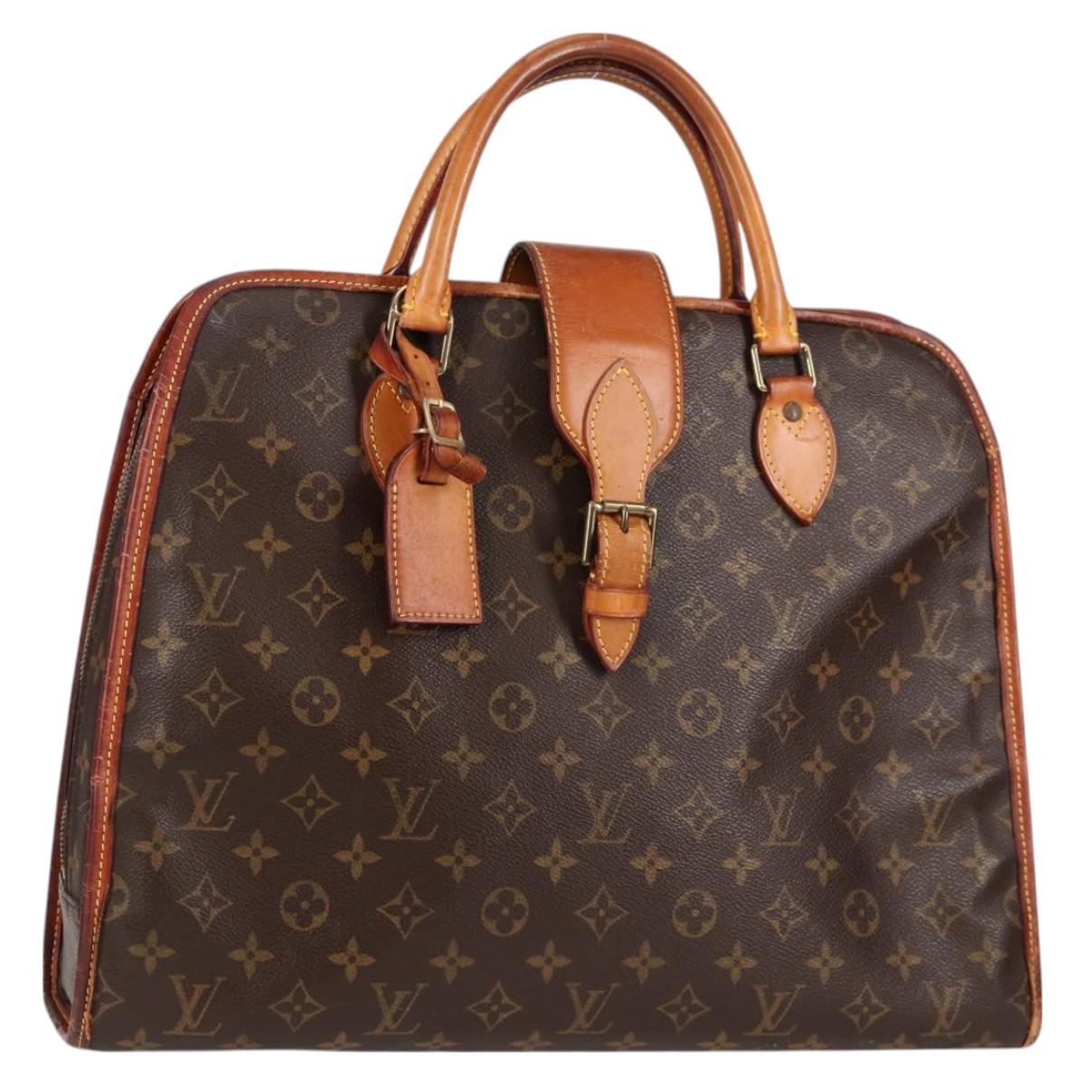 LOUIS VUITTON Monogram Rivoli Hand Bag M53380 LV Auth 129870