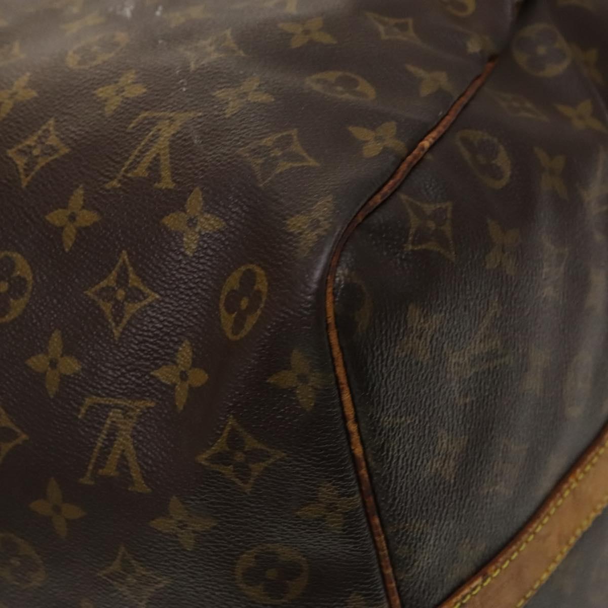 LOUIS VUITTON Monogram Keepall Bandouliere 60 Boston Bag M41412 LV Auth 129880