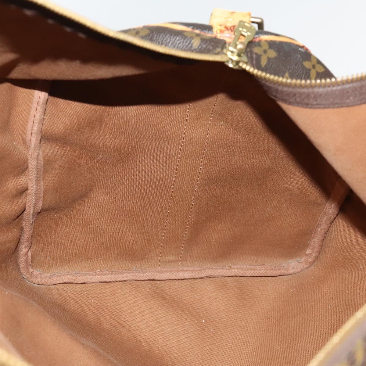 LOUIS VUITTON Monogram Keepall Bandouliere 60 Boston Bag M41412 LV Auth 129880