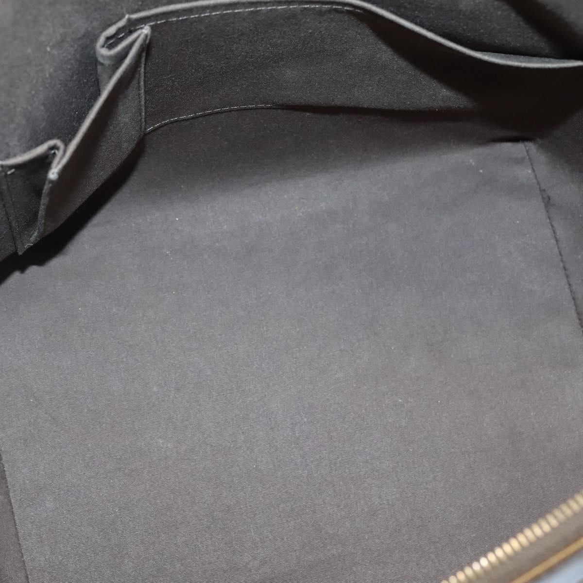 LOUIS VUITTON Monogram Vernis Bellevue GM Bag Veil bronze M93674 LV Auth 129894