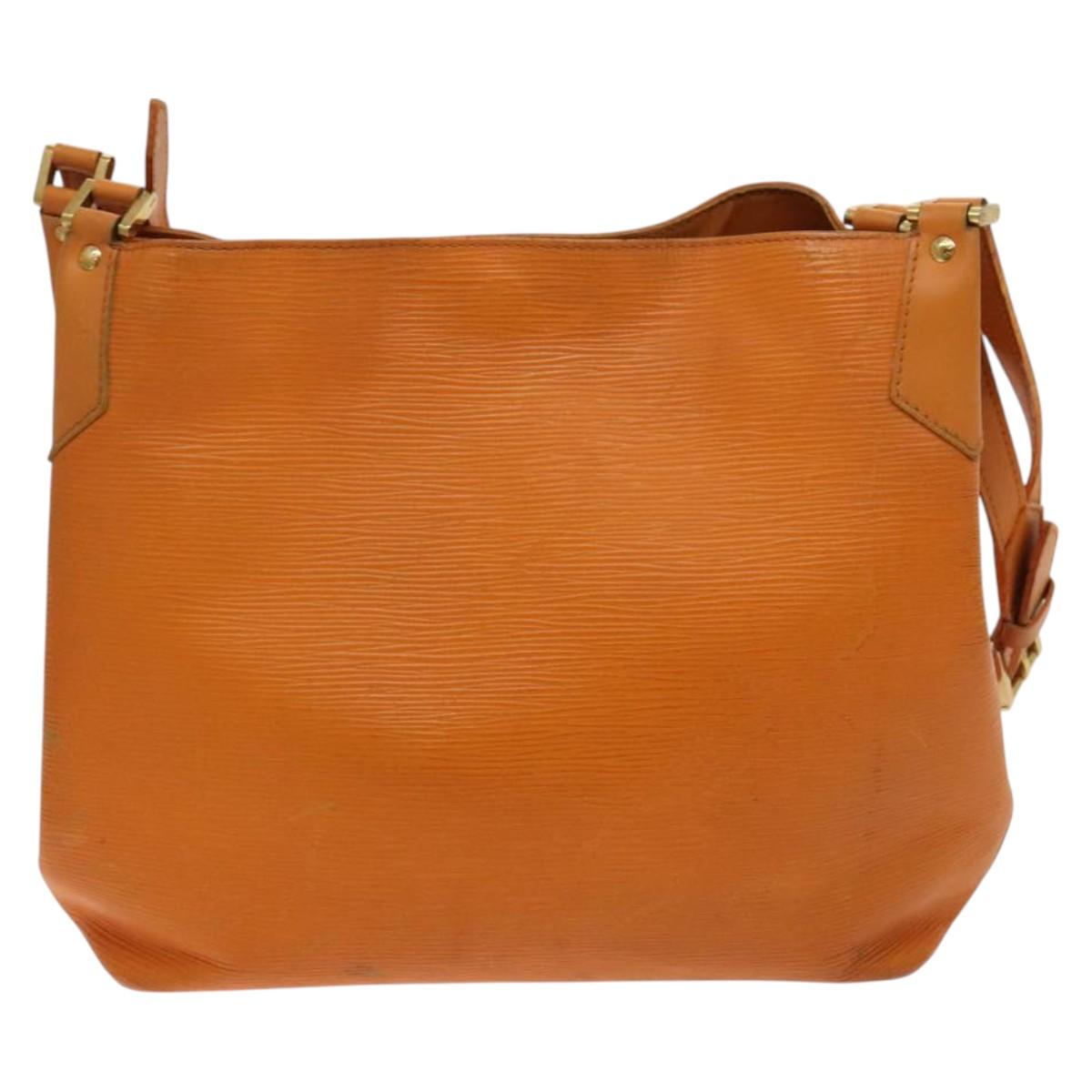 LOUIS VUITTON Epi Mandala MM Shoulder Bag Orange Mandarin M5889H LV Auth 129904