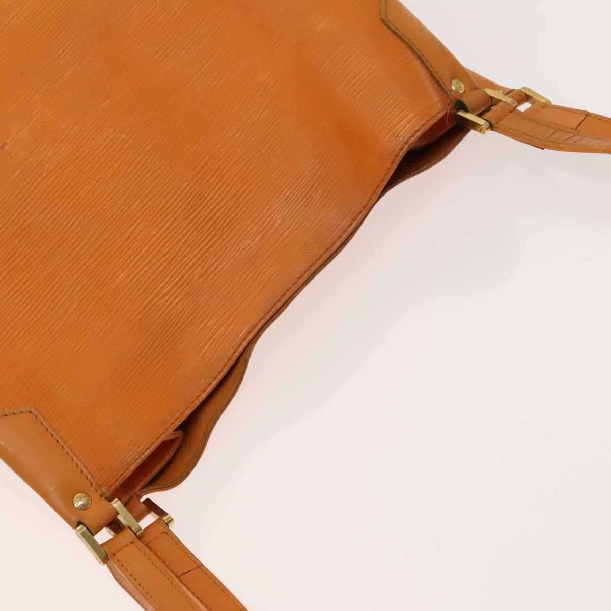 LOUIS VUITTON Epi Mandala MM Shoulder Bag Orange Mandarin M5889H LV Auth 129904