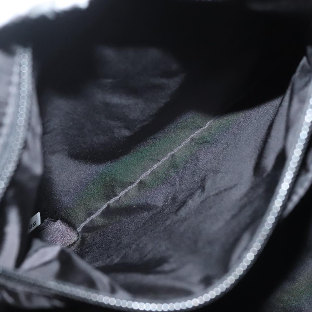 PRADA Tote Bag Nylon 2way Pink Silver Auth 129937