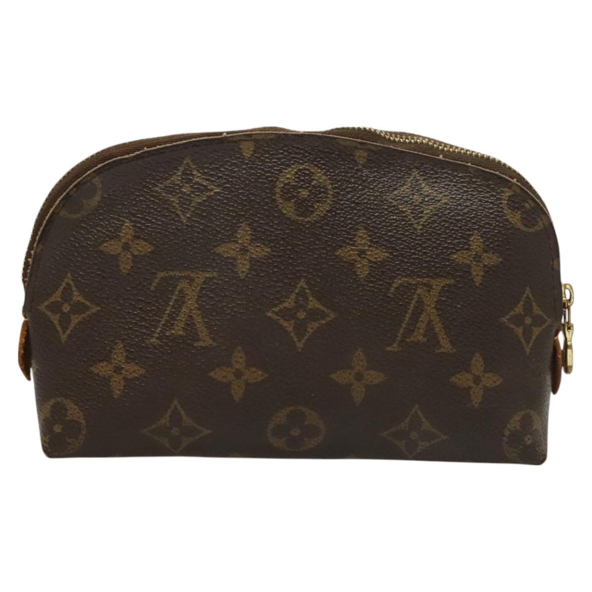 LOUIS VUITTON Monogram Pochette Cosmetic PM Pouch M43998 LV Auth 129990
