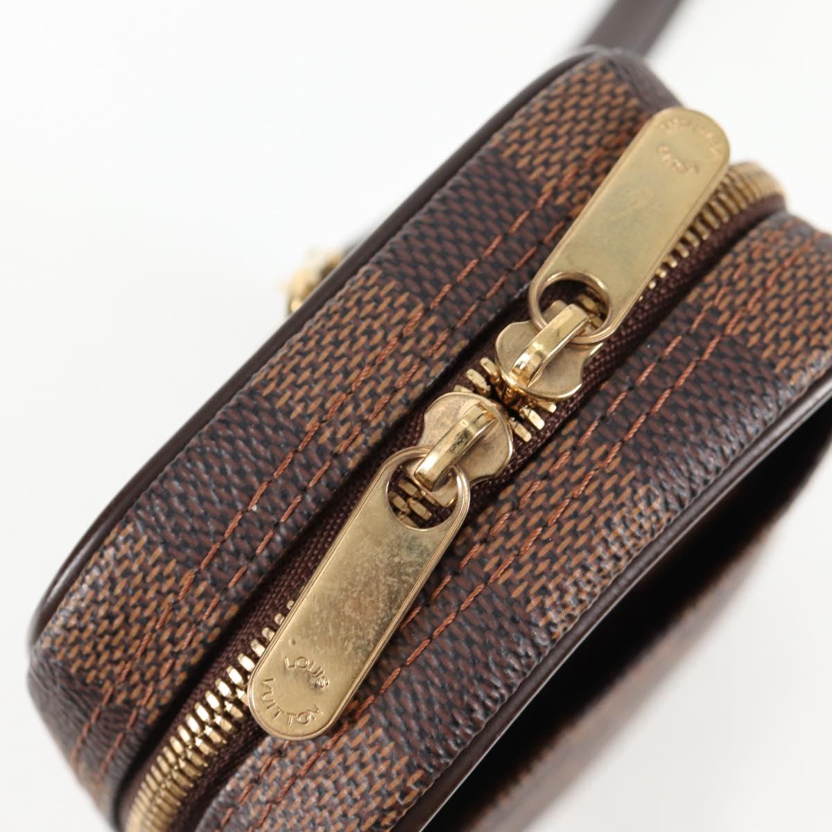 LOUIS VUITTON Damier Ebene Etui Okapi GM Pouch N61737 LV Auth 129998V