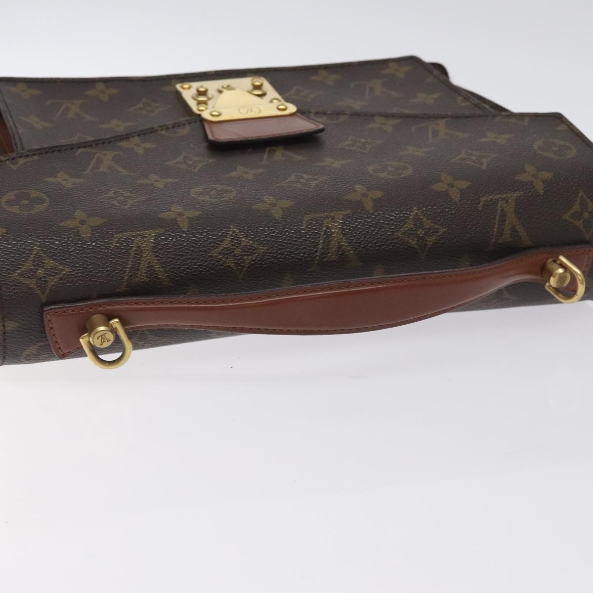 LOUIS VUITTON Monogram Monceau 28 Hand Bag M51185 LV Auth 130004