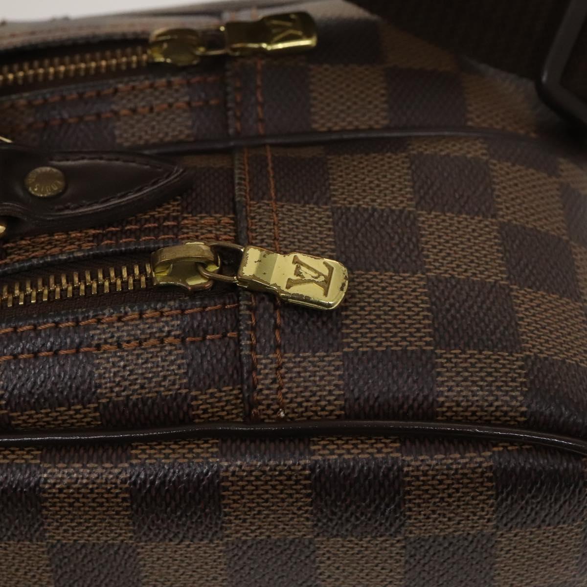 LOUIS VUITTON Damier Ebene Reporter PM Shoulder Bag N45253 LV Auth 130016