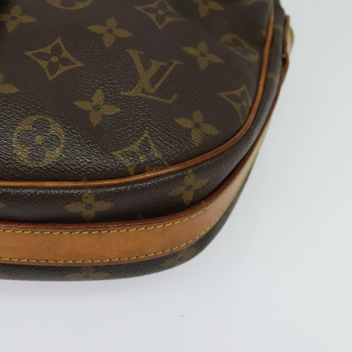 LOUIS VUITTON Monogram Jeune Fille GM Shoulder Bag M51225 LV Auth 130024