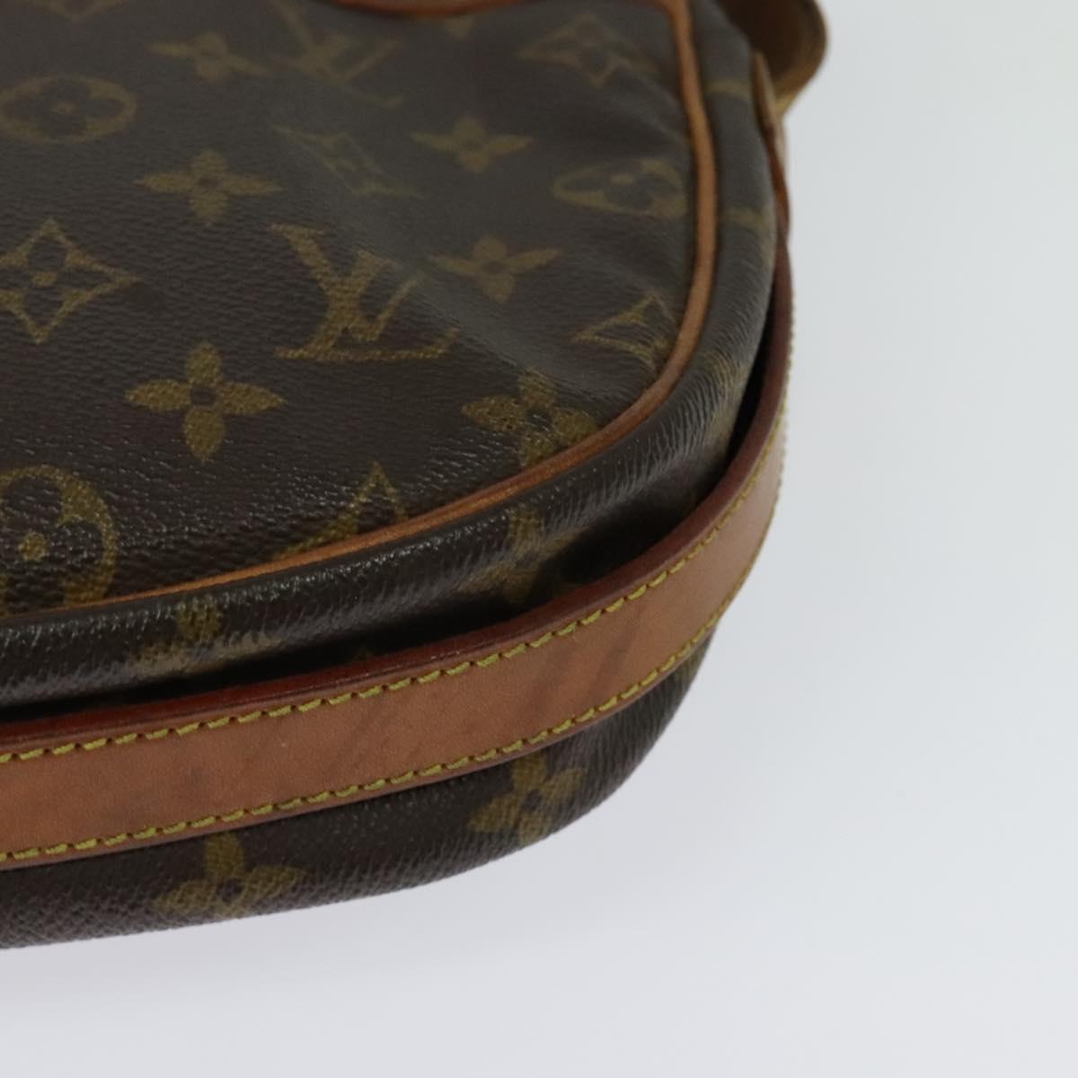 LOUIS VUITTON Monogram Jeune Fille GM Shoulder Bag M51225 LV Auth 130024