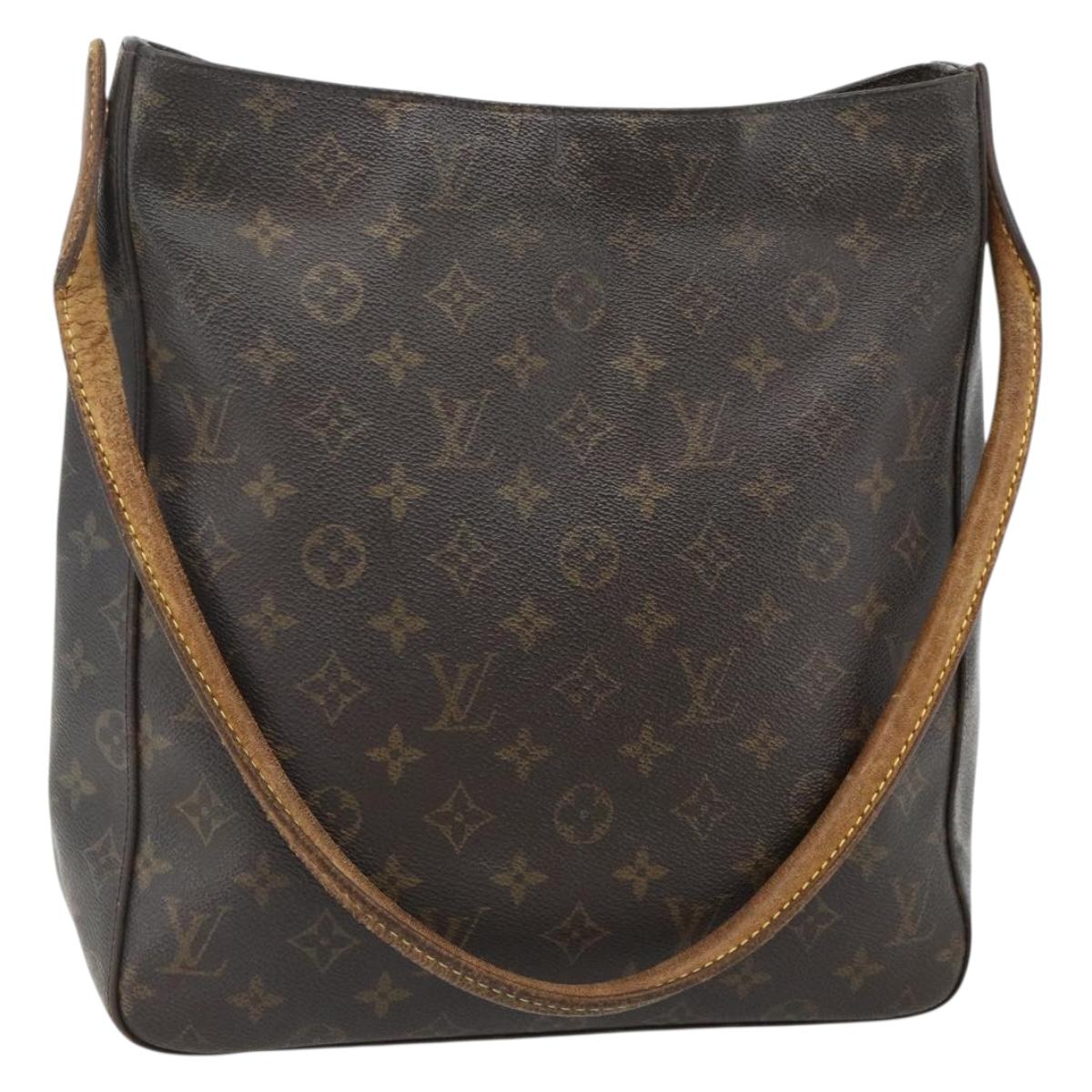 LOUIS VUITTON Monogram Looping GM Shoulder Bag M51145 LV Auth 130026