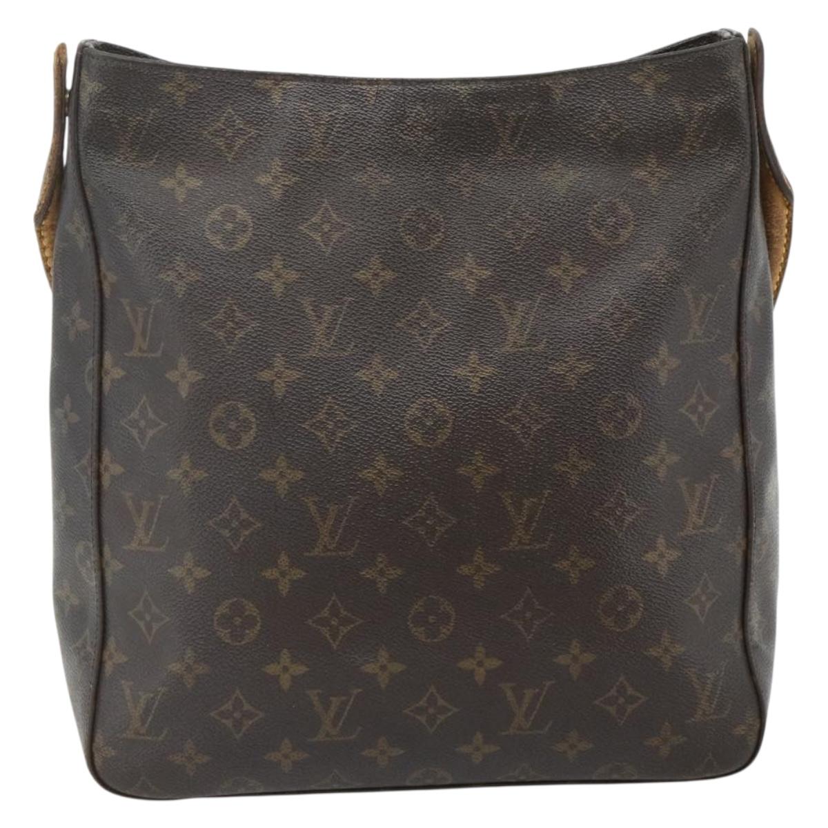 LOUIS VUITTON Monogram Looping GM Shoulder Bag M51145 LV Auth 130026