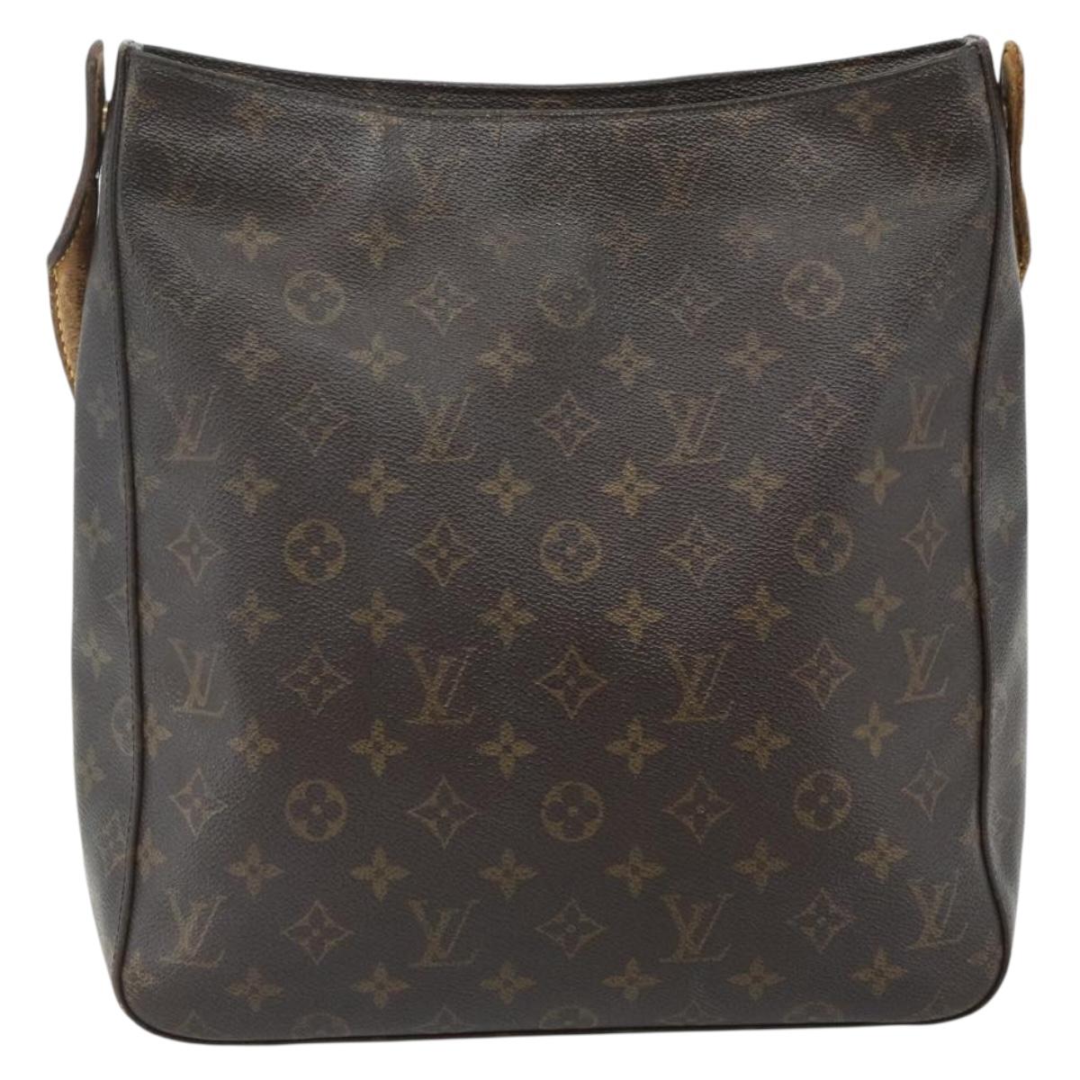 LOUIS VUITTON Monogram Looping GM Shoulder Bag M51145 LV Auth 130026