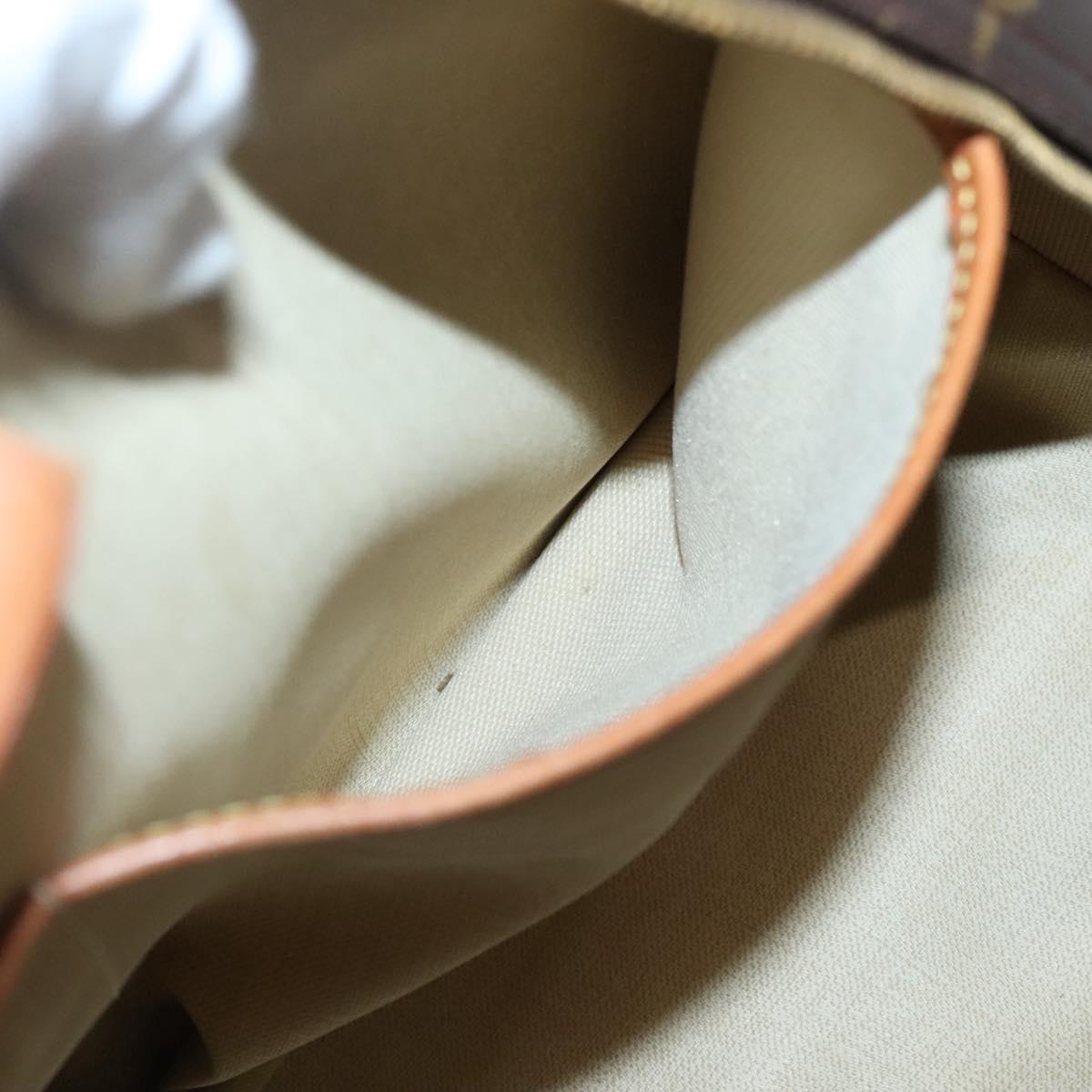 LOUIS VUITTON Monogram Deauville Hand Bag M47270 LV Auth 130031