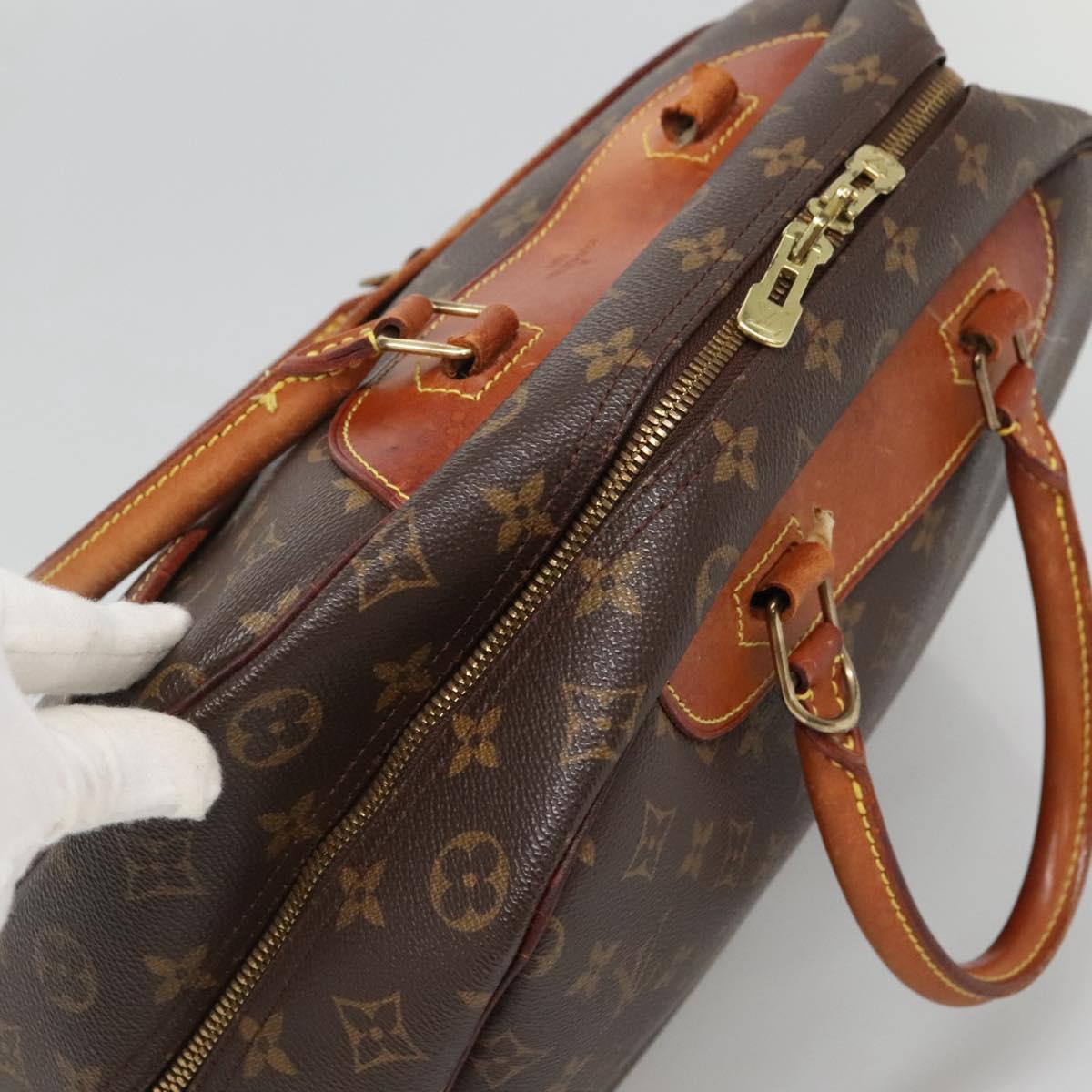 LOUIS VUITTON Monogram Deauville Hand Bag M47270 LV Auth 130031