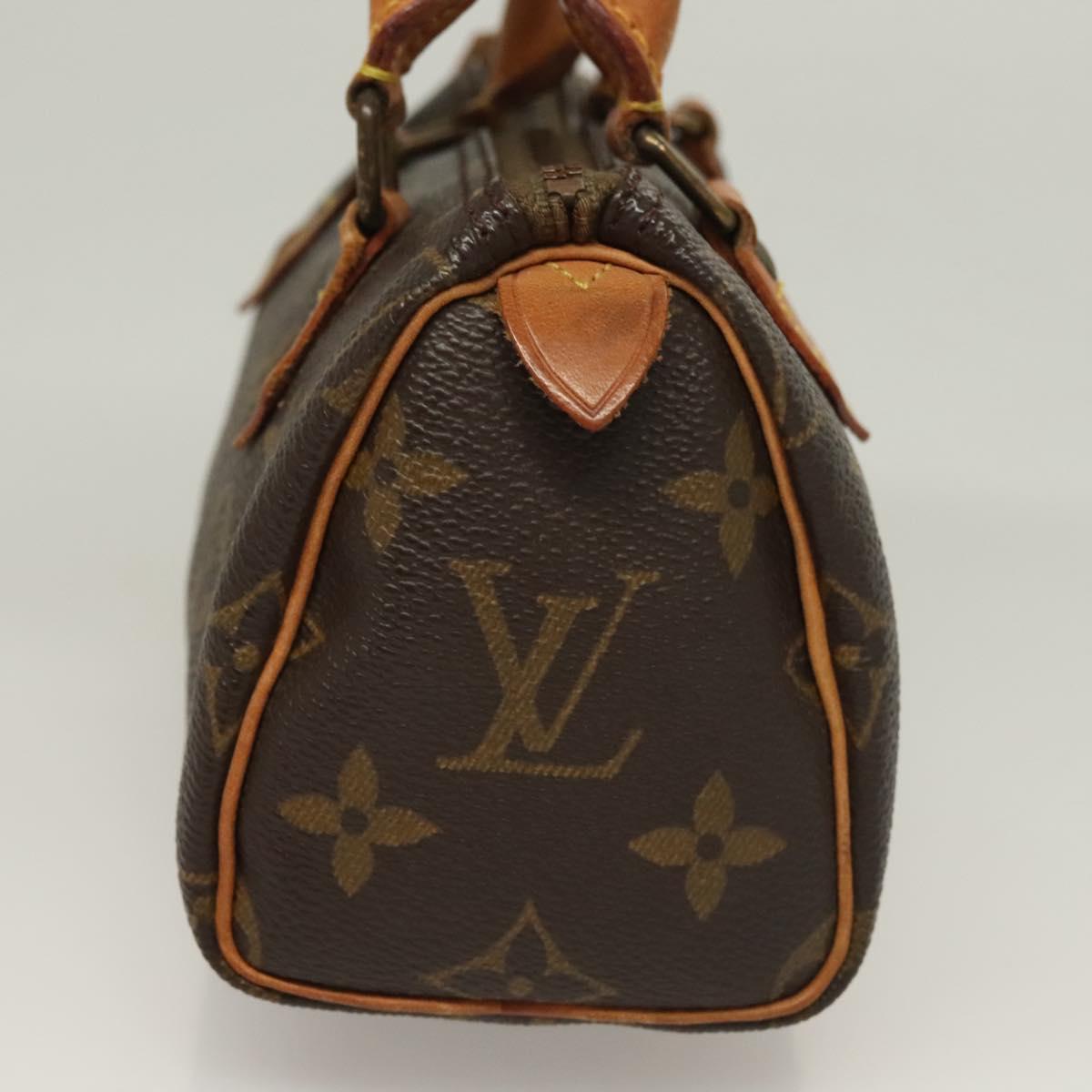 LOUIS VUITTON Monogram Mini Speedy Hand Bag Vintage M41534 LV Auth 130033
