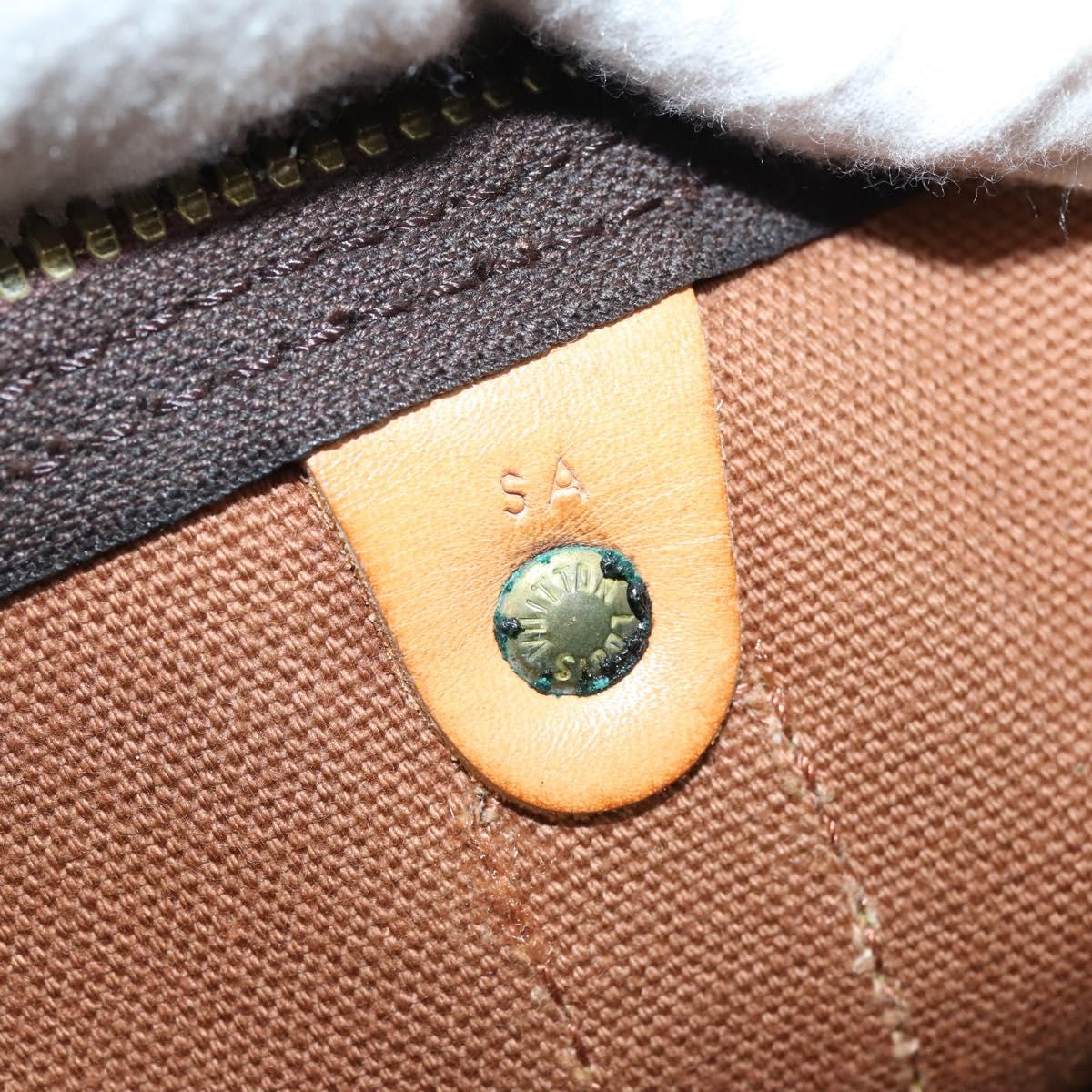 LOUIS VUITTON Monogram Keepall 45 Boston Bag M41428 LV Auth 130034