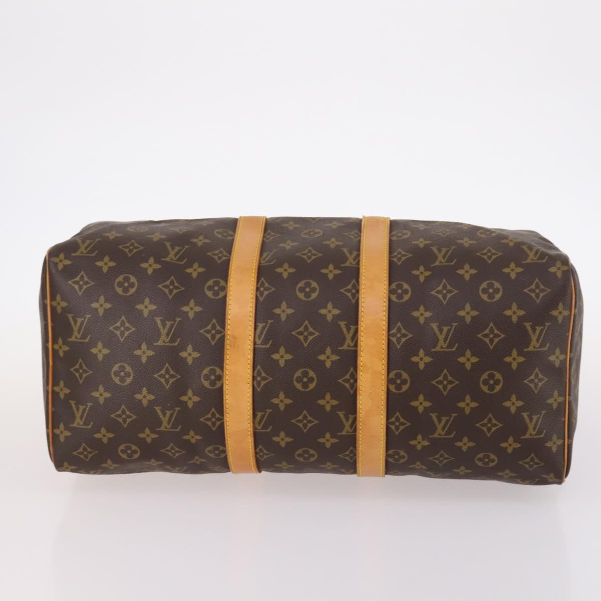 LOUIS VUITTON Monogram Keepall 45 Boston Bag M41428 LV Auth 130034