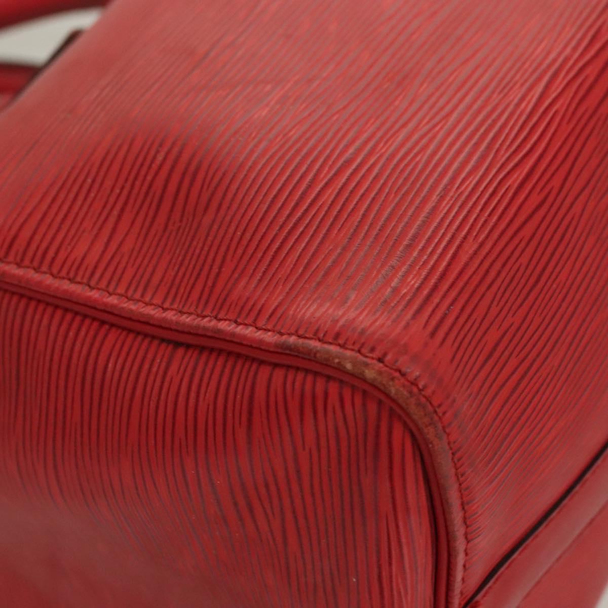 LOUIS VUITTON Epi Speedy 25 Hand Bag Castilian Red M43017 LV Auth 130045