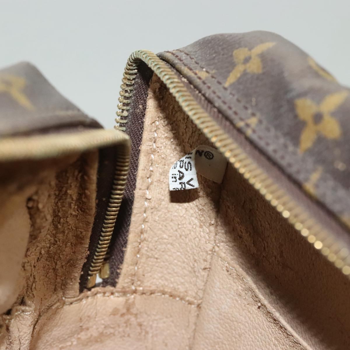 LOUIS VUITTON Monogram Trousse Toilette 28 Clutch Bag M47522 LV Auth 130053