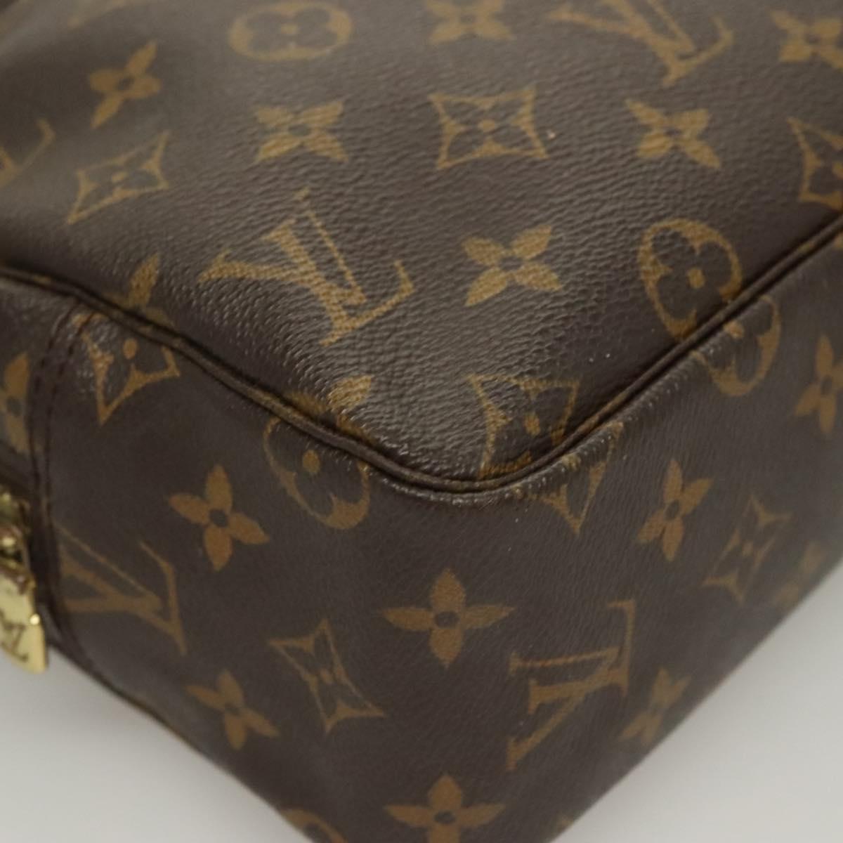 LOUIS VUITTON Monogram Trousse Toilette 28 Clutch Bag M47522 LV Auth 130053
