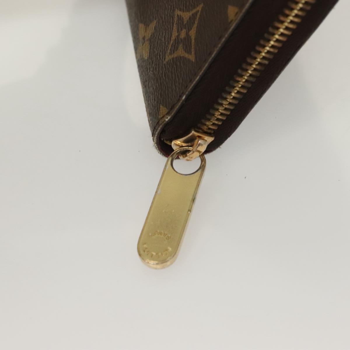LOUIS VUITTON Monogram Holiday Collection Zippy Wallet M63379 LV Auth 130079