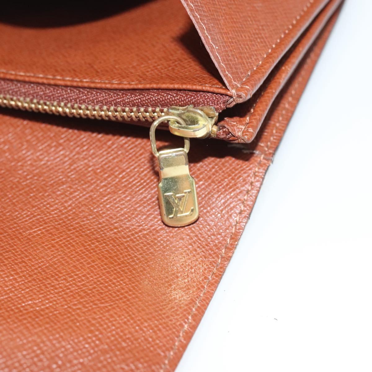 LOUIS VUITTON Monogram Graffiti Porte Monnaie Credit Khaki M92188 Auth 130080