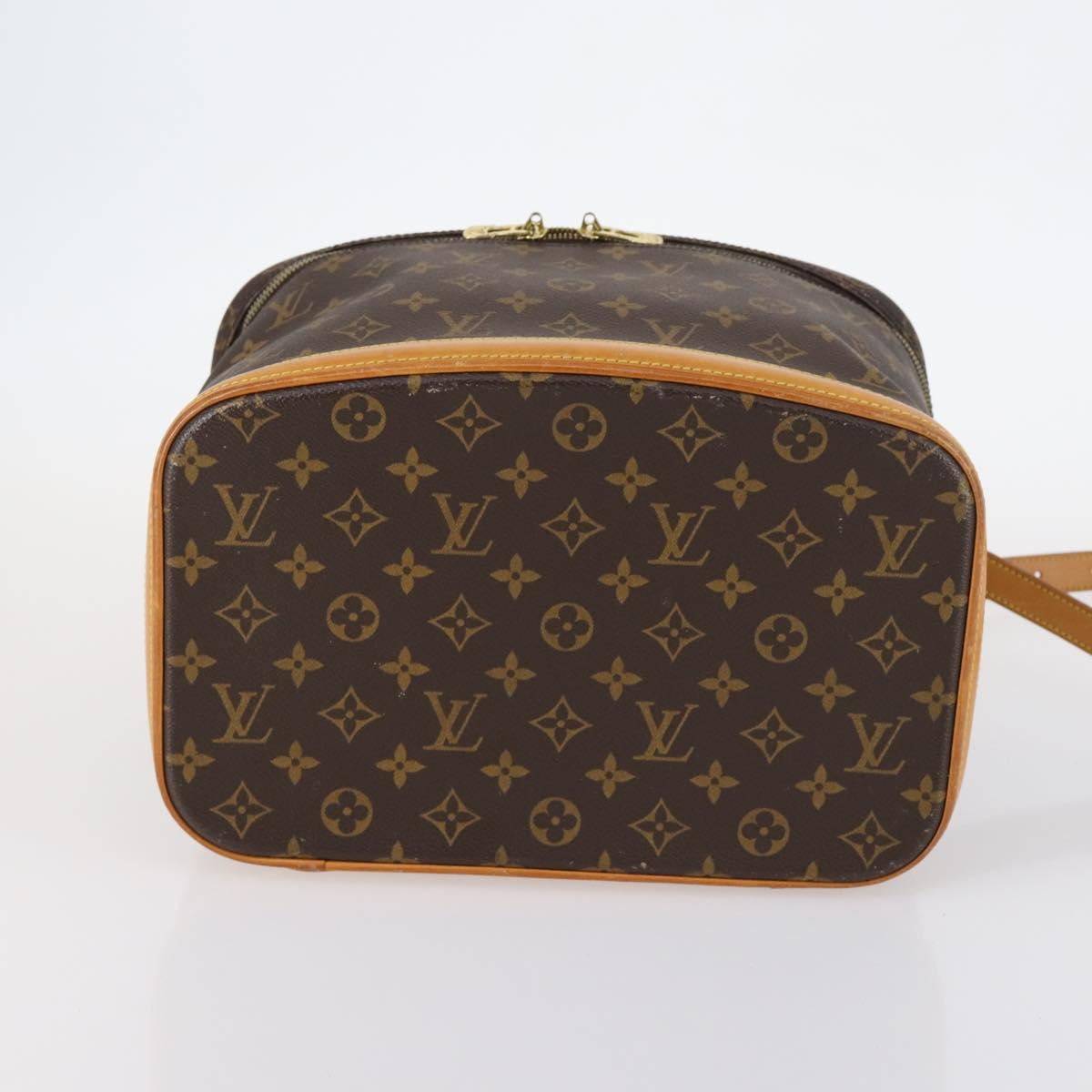 LOUIS VUITTON Monogram Nice Hand Bag 2way M47280 LV Auth 130087