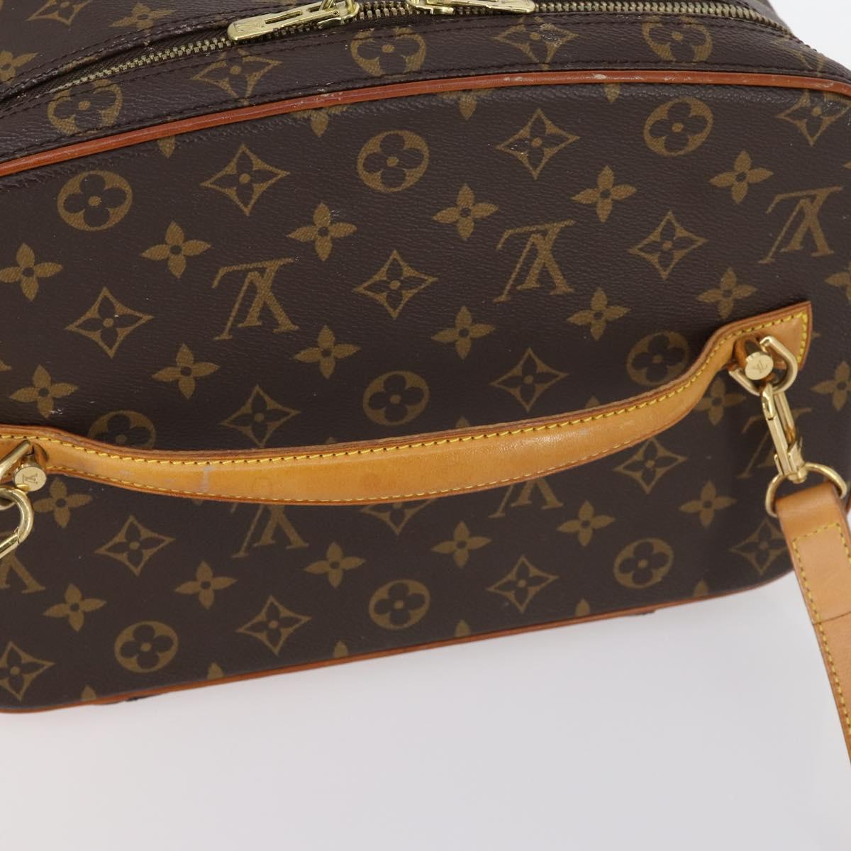 LOUIS VUITTON Monogram Nice Hand Bag 2way M47280 LV Auth 130087