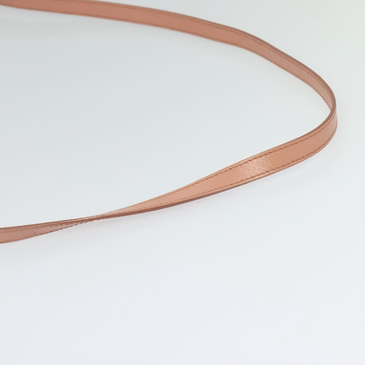 Salvatore Ferragamo Vala Hand Bag Leather 2way Pink Gold Auth 130110