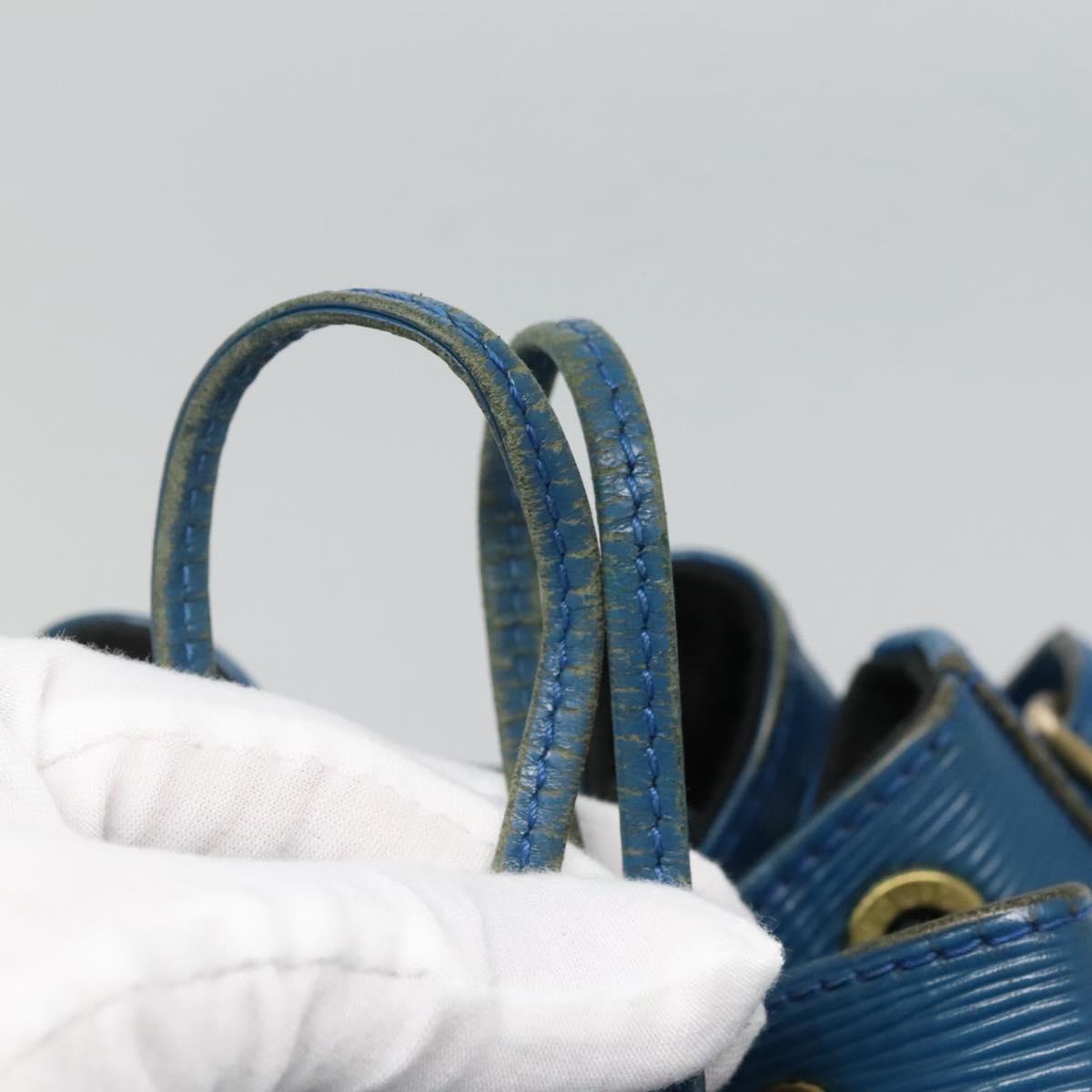 LOUIS VUITTON Epi Noe Shoulder Bag Toledo Blue M44005 LV Auth 130128