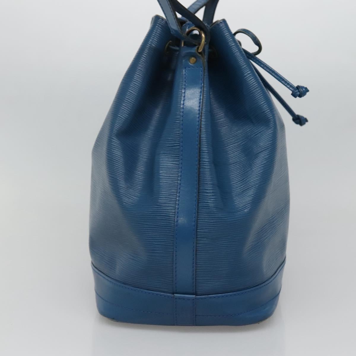 LOUIS VUITTON Epi Noe Shoulder Bag Toledo Blue M44005 LV Auth 130128
