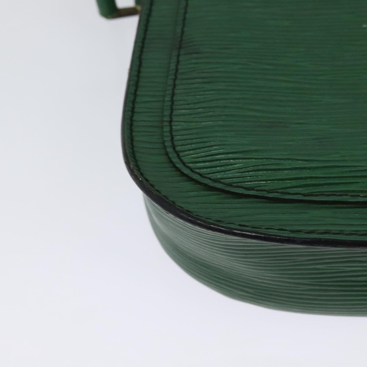 LOUIS VUITTON Epi Saint Cloud PM Shoulder Bag Green M52214 LV Auth 130202