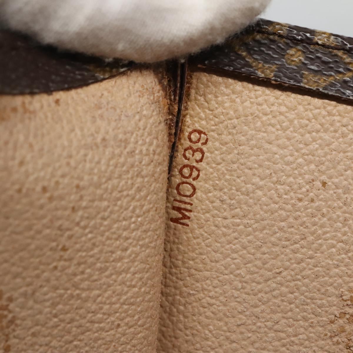 LOUIS VUITTON Monogram Sac Plat Hand Bag M51140 LV Auth 130210