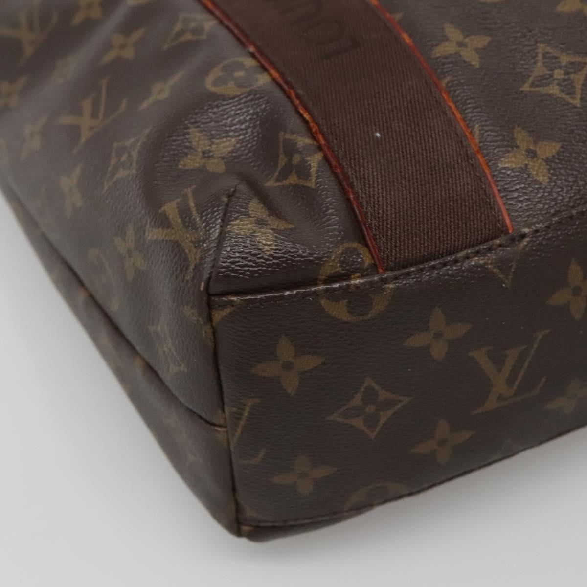 LOUIS VUITTON Monogram Cabas Bobur Tote Bag M53013 LV Auth 130235